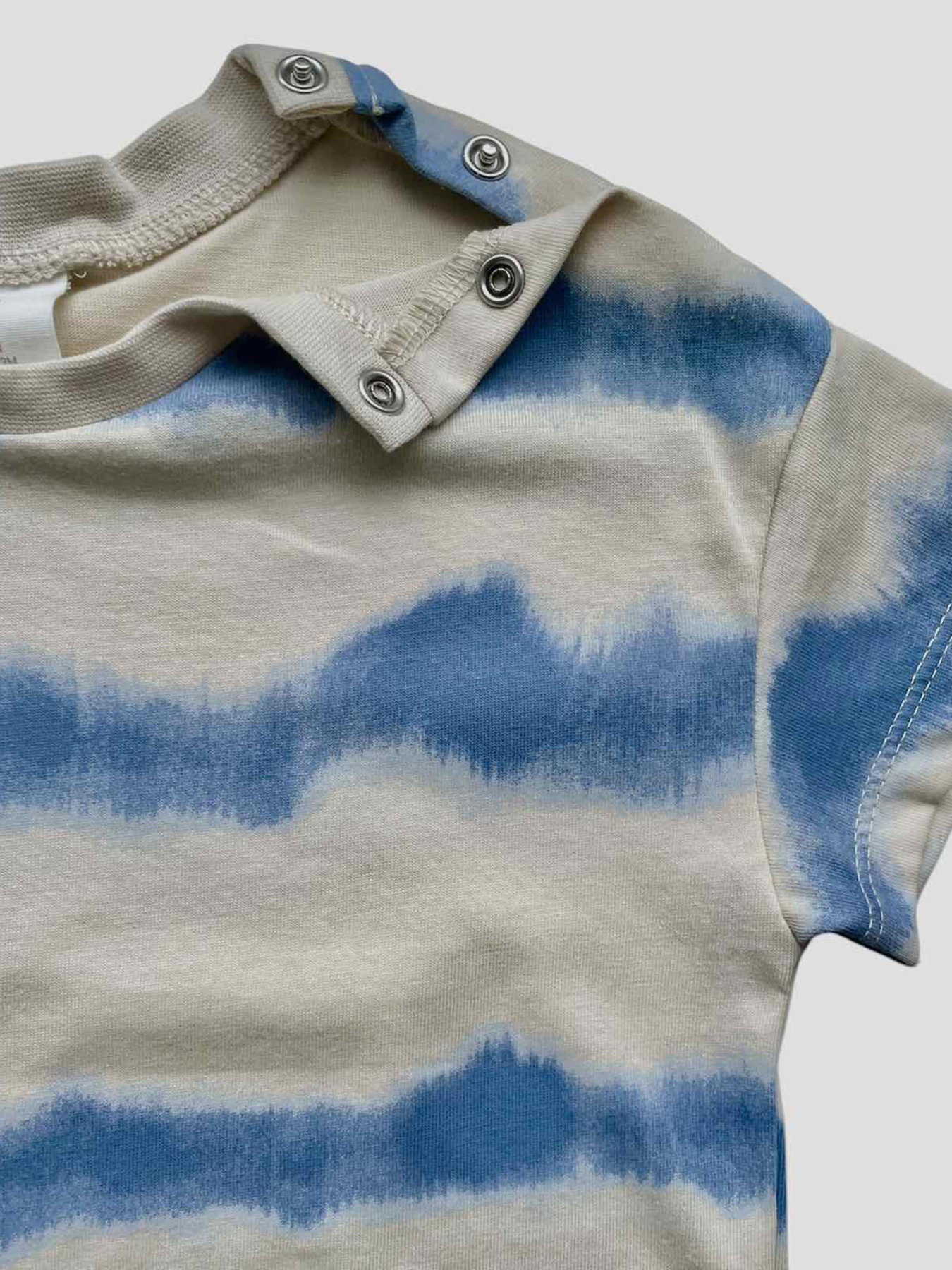 Футболка H&M модель 10362995kwer_Бежево-голубой Фото