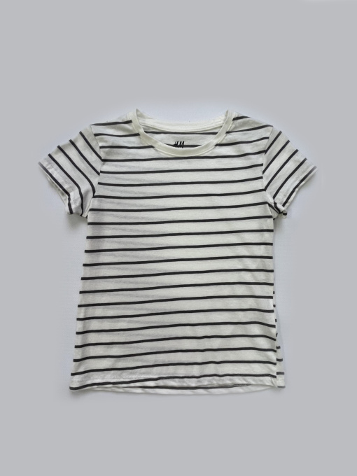 Футболка H&M модель 1022625kwer_Молочный Фото