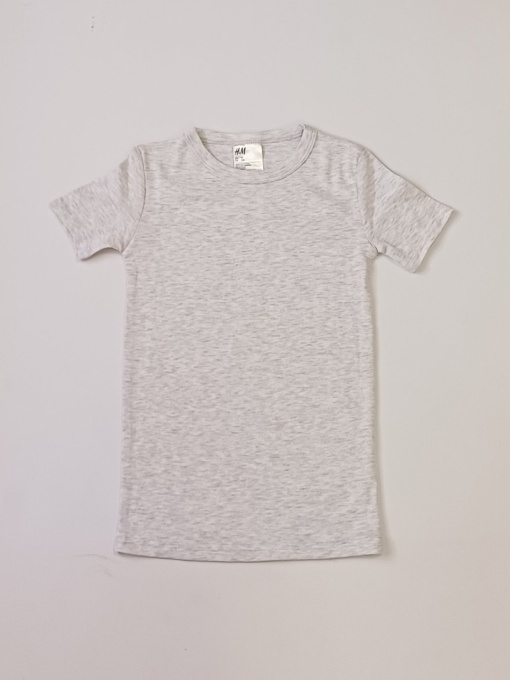 Футболка H&M модель 95703833kwer_Светло-серый Фото