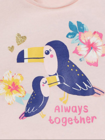 Футболка H&M модель 8557981kwer_Светло-розовый Фото