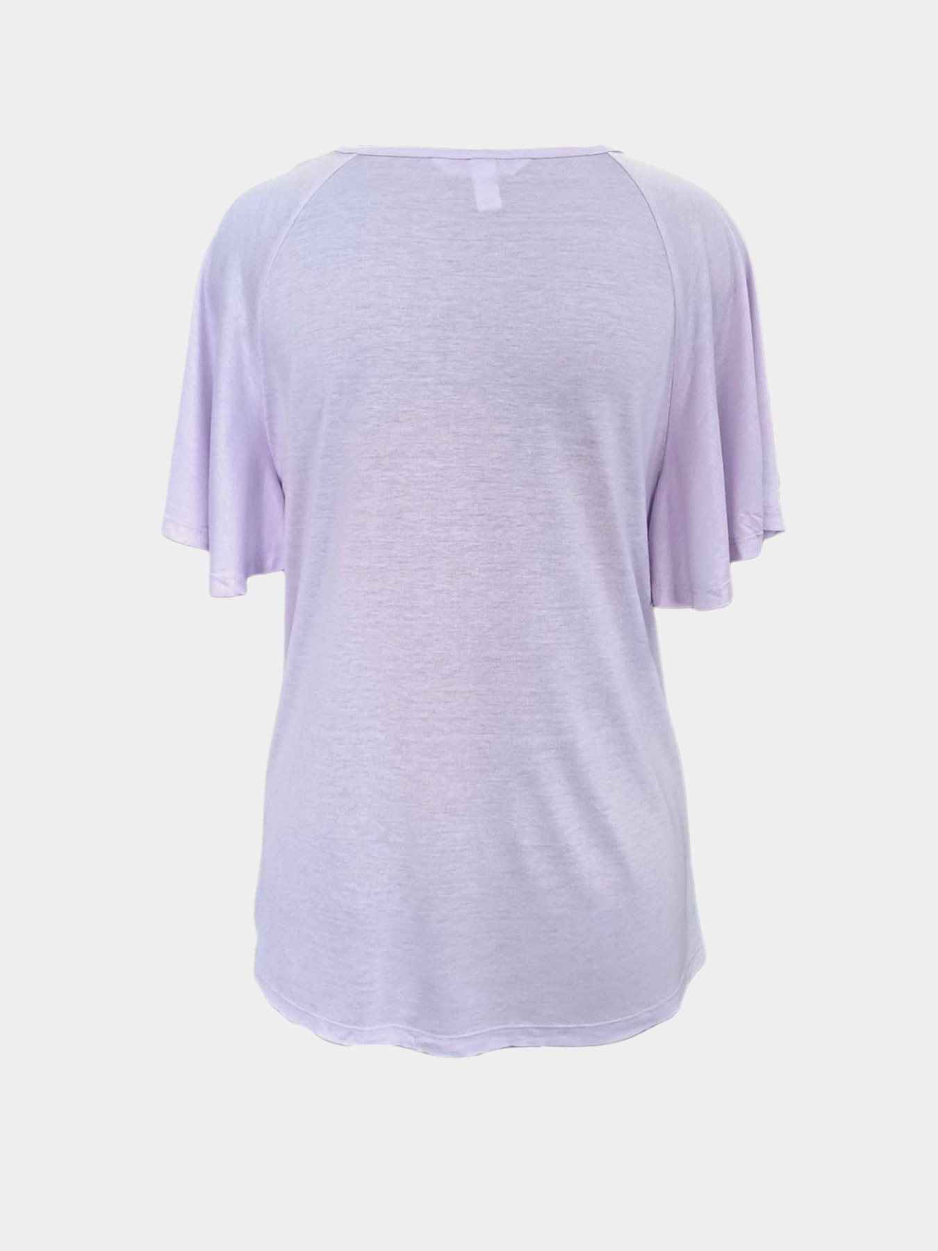 Футболка H&M модель 7192749wer_Лавандовый Фото