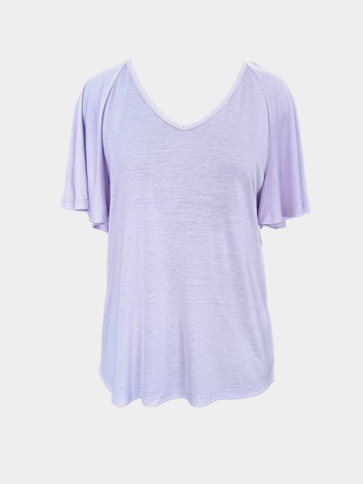 Футболка H&M модель 7192749wer_Лавандовый Фото