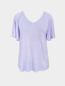 Футболка H&M модель 7192749wer_Лавандовый Футболка H&M модель 7192749wer_Лавандовый Фото