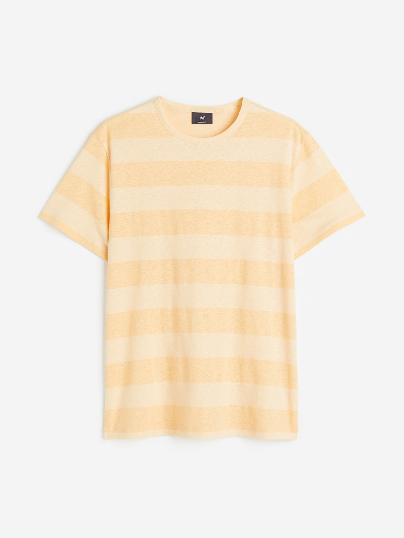 Футболка H&M модель 1167996wer_Желтый Футболка H&M модель 1167996wer_Желтый Фото