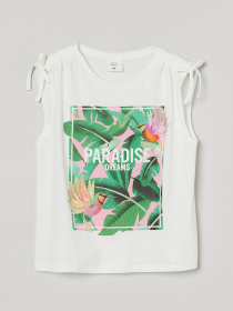 Футболка H&M модель 9691043kwer_Белый Фото