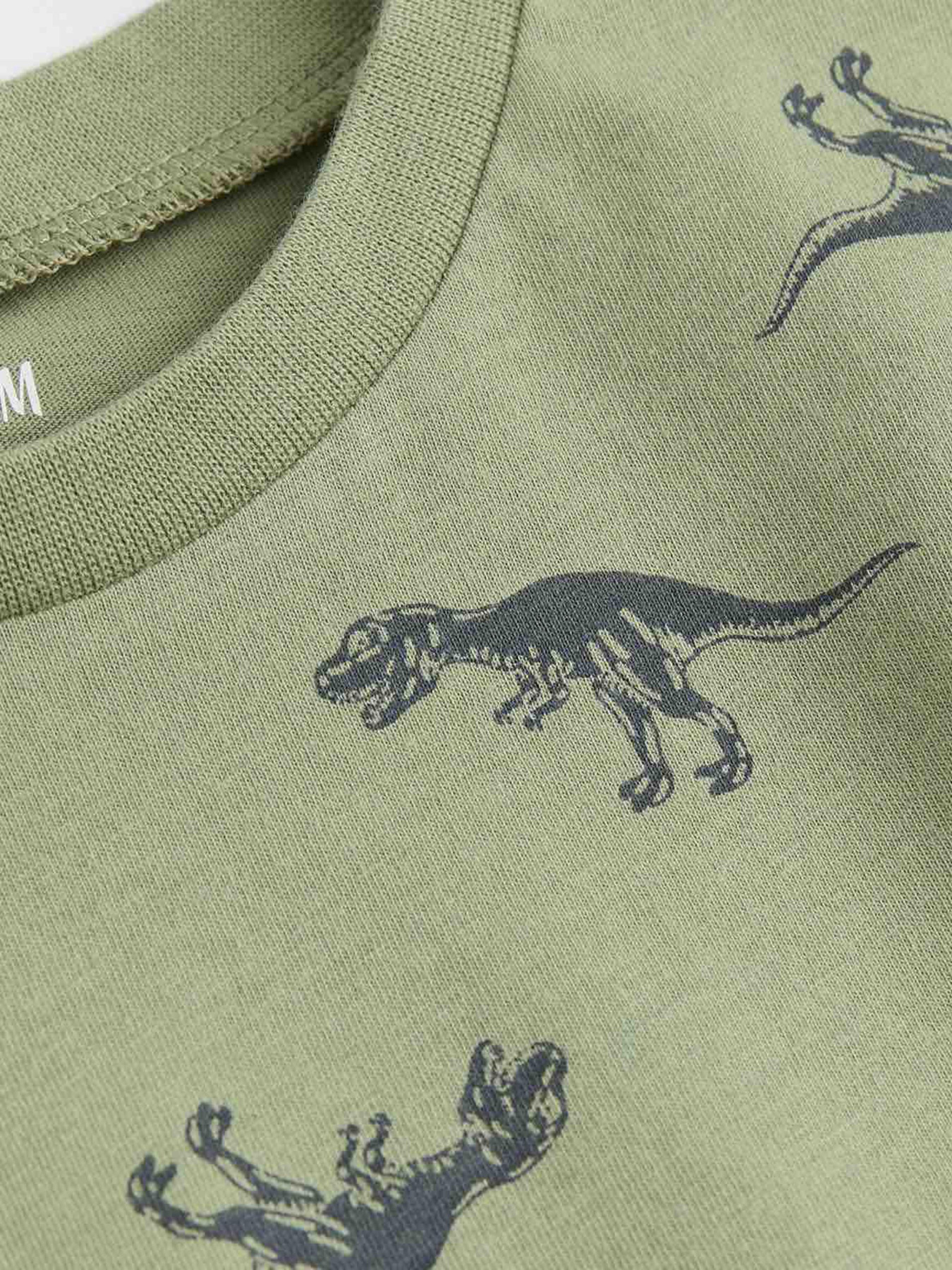 Футболка H&M модель 7180765kwer_Хаки Фото