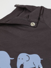 Футболка H&M модель 8409890kwer_Серый Фото