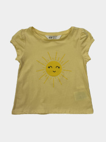 Футболка H&M модель 9229153kwer_Желтый Фото