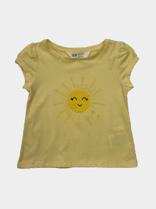 Футболка H&M модель 9229153kwer_Желтый Фото