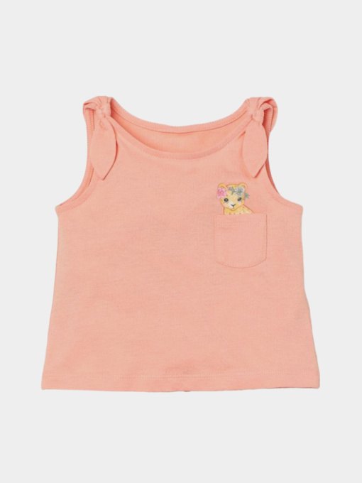 Майка H&M модель 93243430kwer_Персиковый Фото