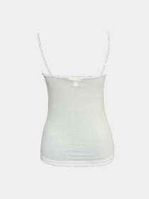 Майка H&M модель 1137518wer_Молочный Майка H&M модель 1137518wer_Молочный Фото