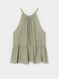 Майка H&M модель 6533338wer_Фисташковый Майка H&M модель 6533338wer_Фисташковый Фото