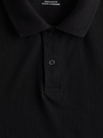 Поло H&M модель 1144078wer_Черный Фото