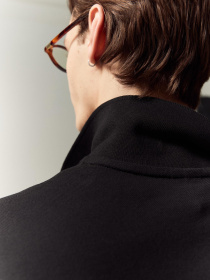 Поло H&M модель 1144078wer_Черный Фото