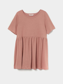 Футболка H&M модель 9927423wer_Пудровый Фото