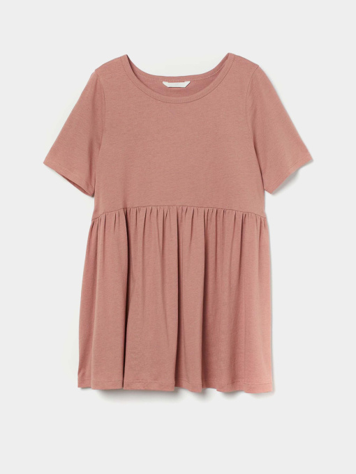 Футболка H&M модель 9927423wer_Пудровый Фото