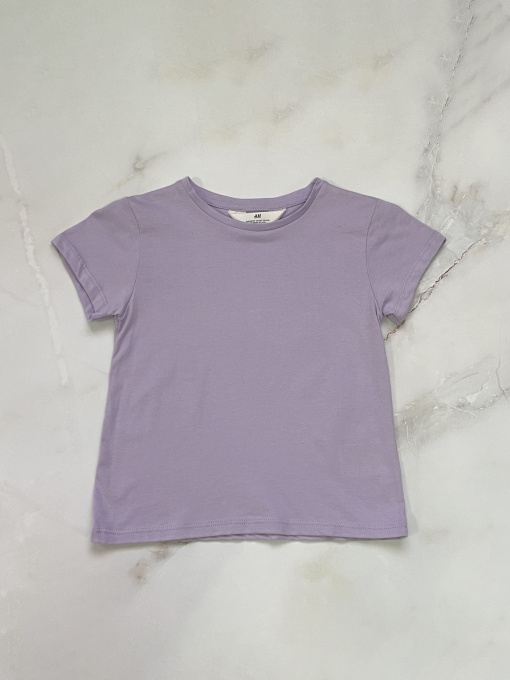 Футболка H&M модель 10742705kwer_Лиловый Фото