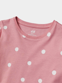 Футболка H&M модель 81305110kwer_Розовый Фото