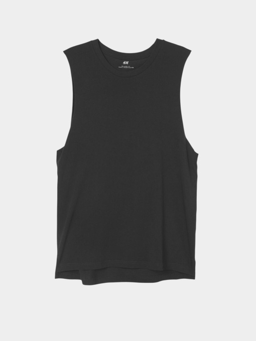 Майка H&M модель 9785295wer_Темно-серый Фото