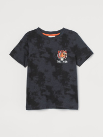 Футболка H&M модель 9683173kwer_Черный Фото