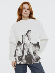 Футболка H&M модель 1154843wer_Белый Фото