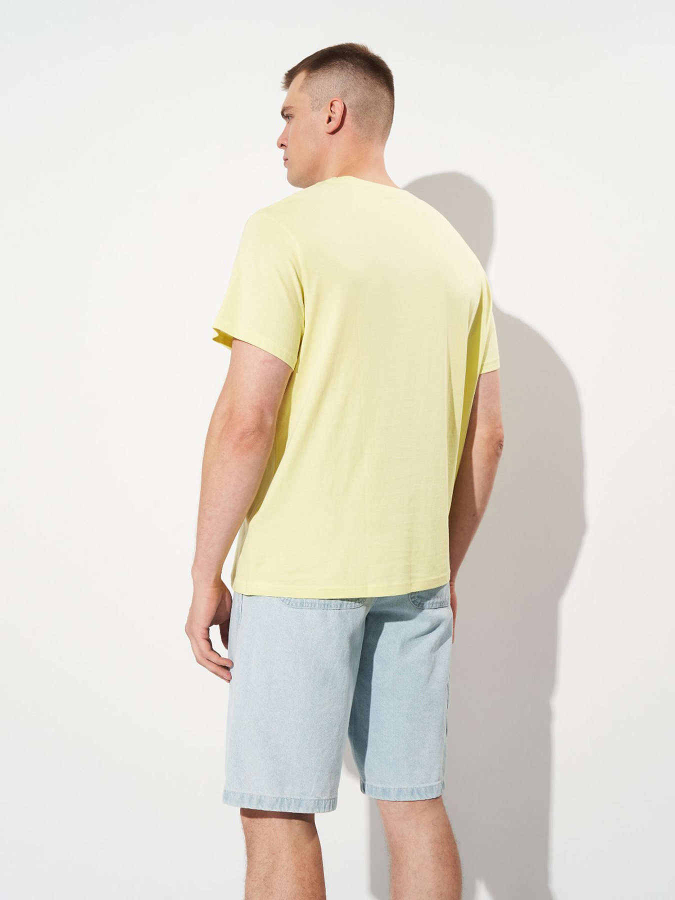 Футболка H&M модель 6858162wer_Лимонный Фото