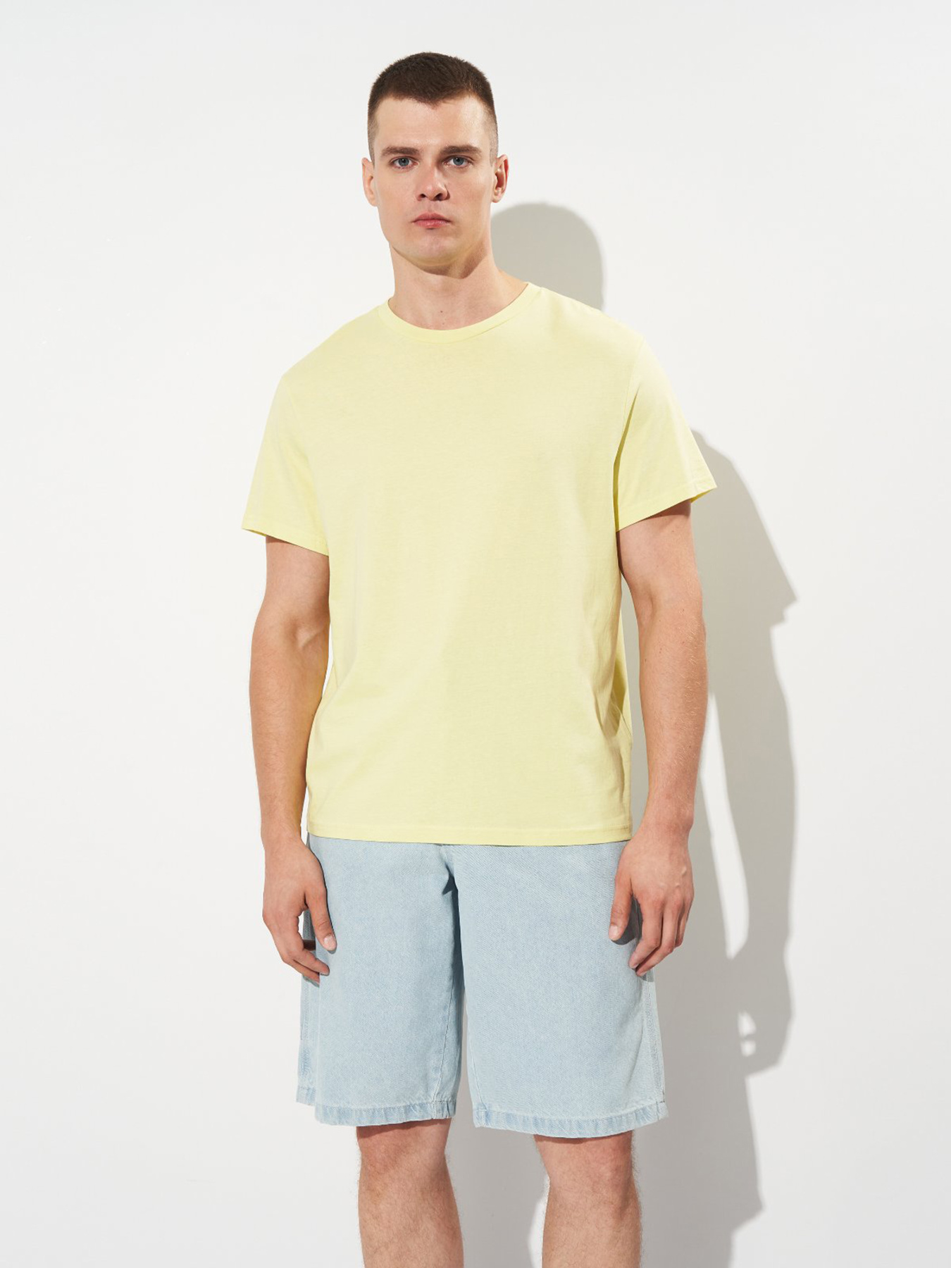 Футболка H&M модель 6858162wer_Лимонный Фото