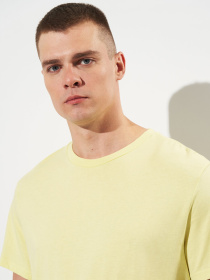 Футболка H&M модель 6858162wer_Лимонный Фото