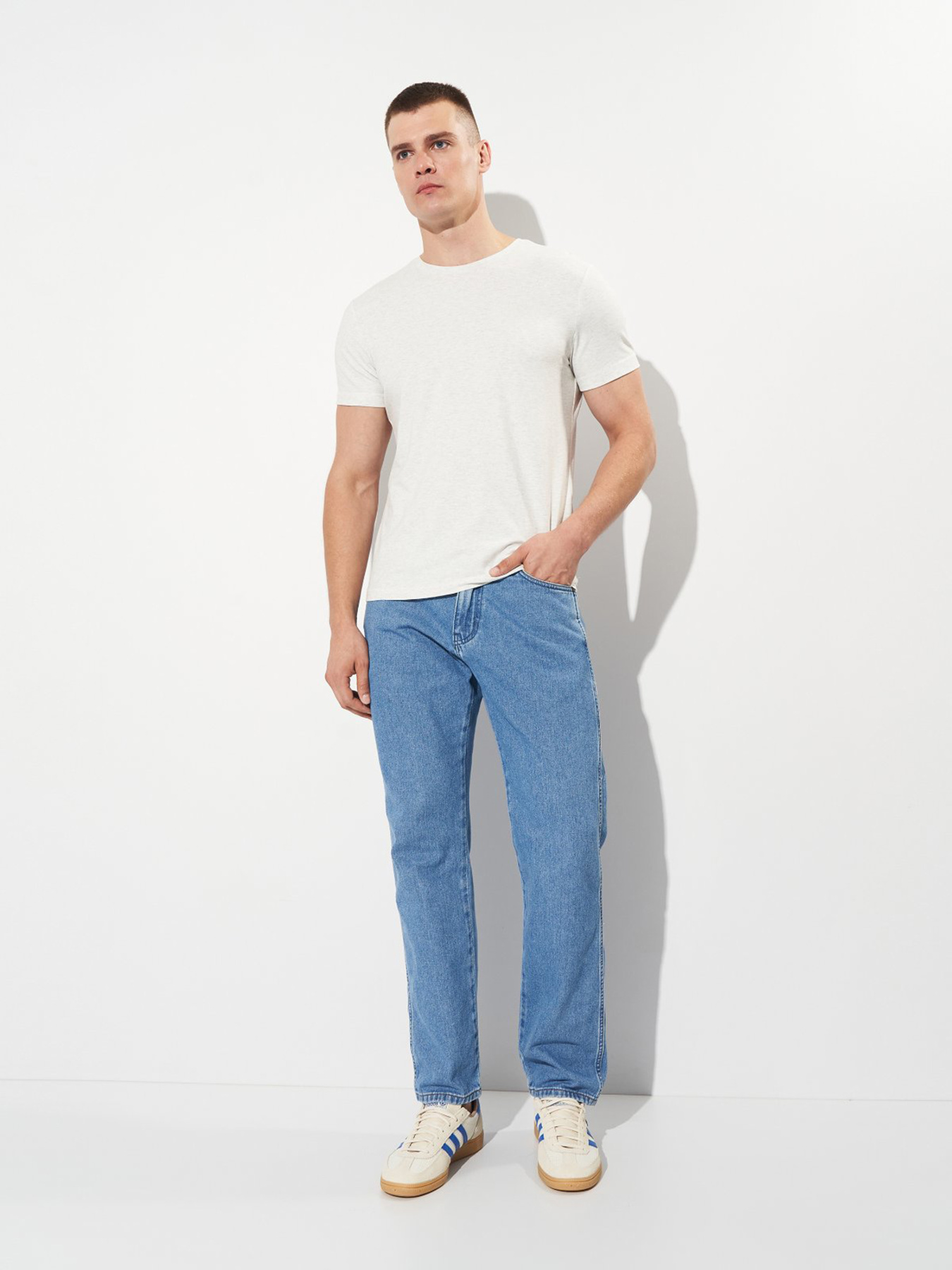 Футболка модель 9487304wer_Светло-серый Фото