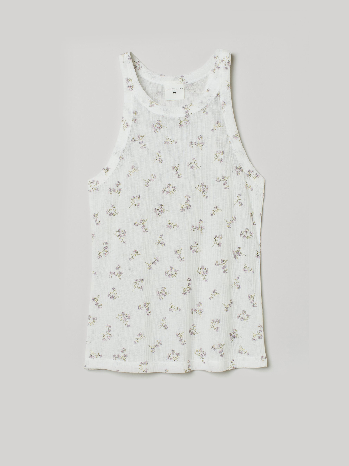 Майка H&M модель 10007243wer_Белый Майка H&M модель 10007243wer_Белый Фото