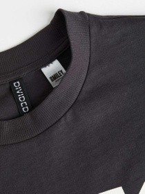 Футболка H&M модель 1129527wer_Графитовый Фото