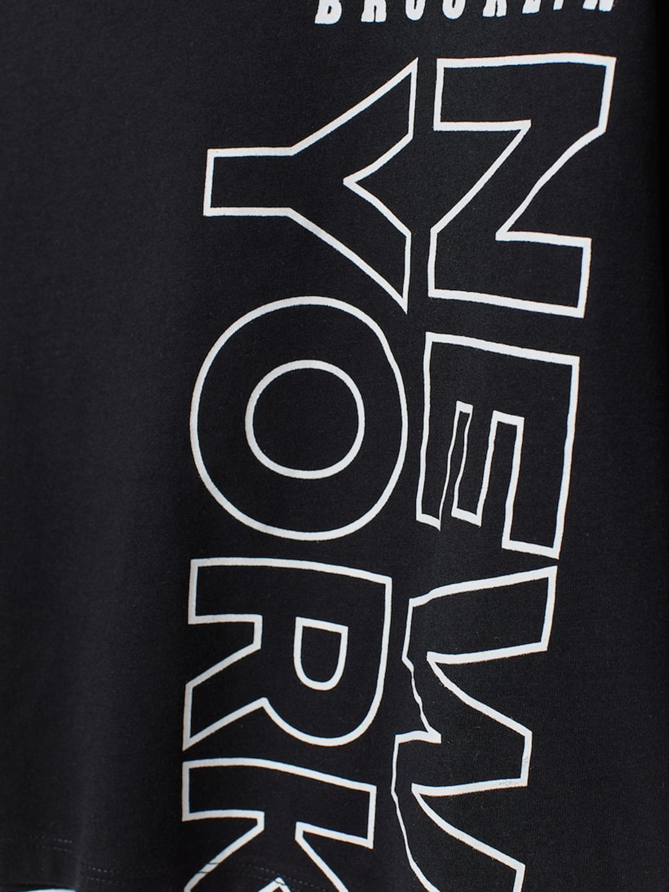 Футболка H&M модель 8057091kwer_Черный Фото