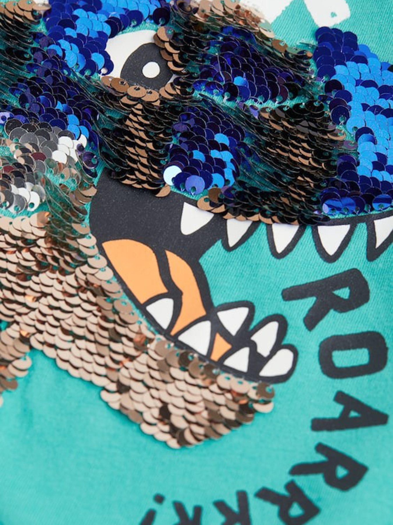 Футболка H&M модель 10785306kwer_Бирюзовый Фото