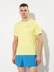 Спортивная футболка H&M модель 1144673wer_Лимонный Фото