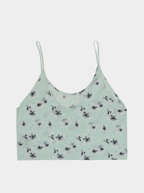 Топ H&M модель 2210969RP1_мятный цветы Фото
