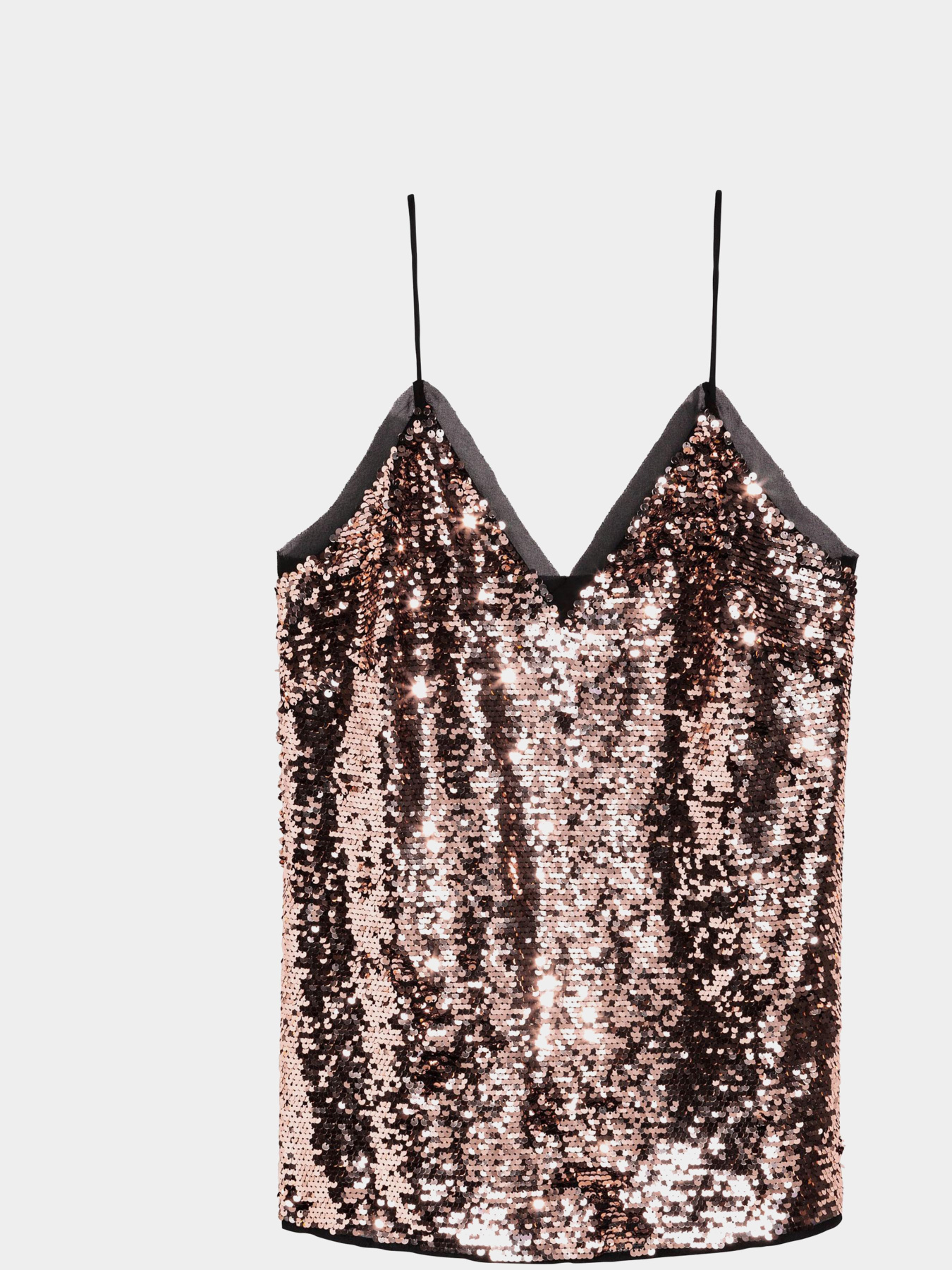 Майка H&M модель 4377654RP12_золотистый Фото