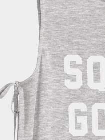 Майка H&M модель 3861343RP21_серый Фото