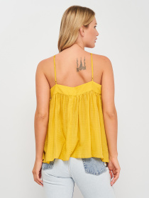 Майка H&M модель 7975369sm_темно-желтый Фото