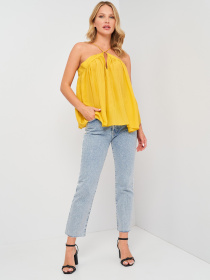 Майка H&M модель 7975369sm_темно-желтый Фото