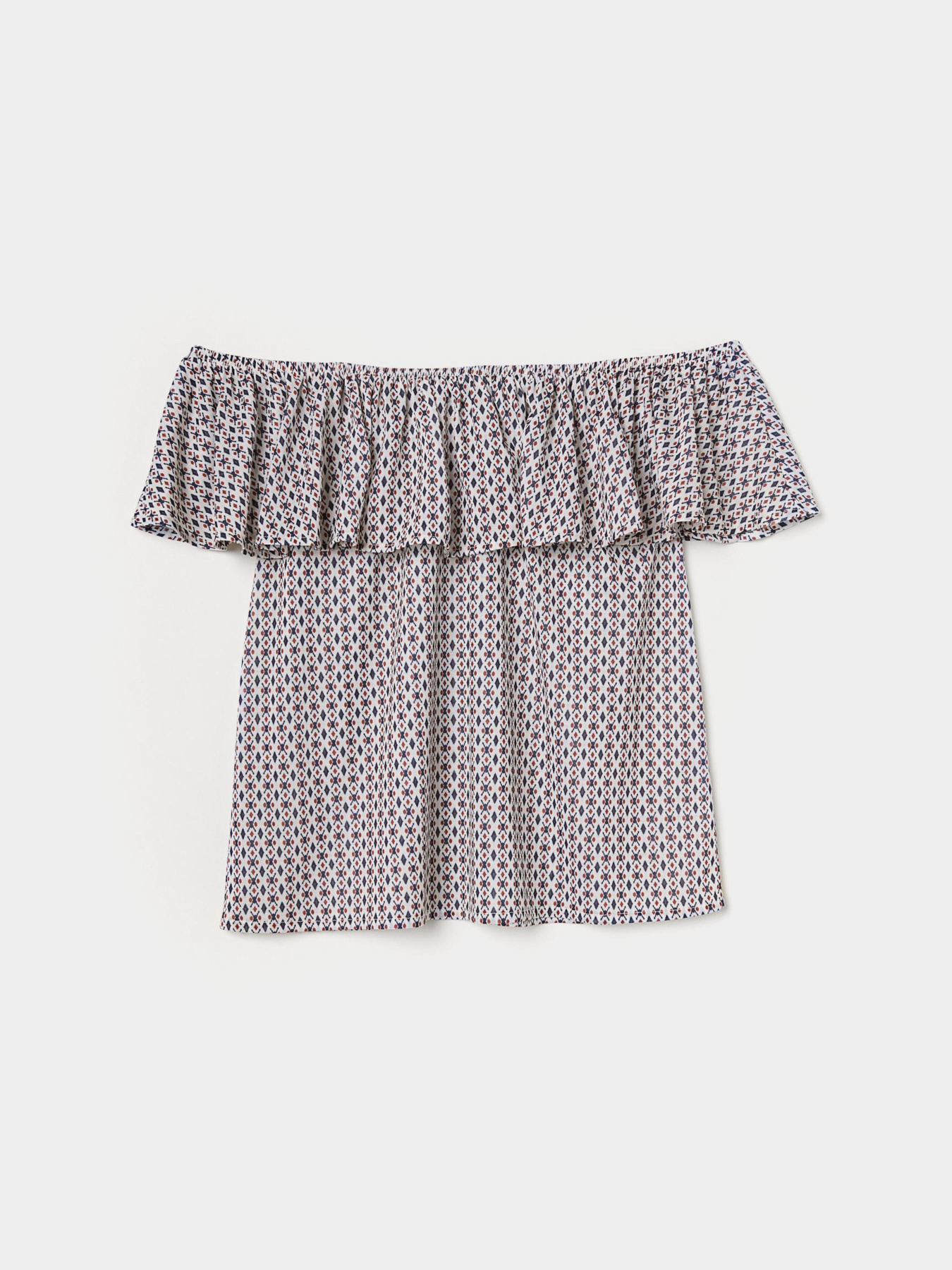 Топ H&M модель 6150478sdm_Комбинированный Фото