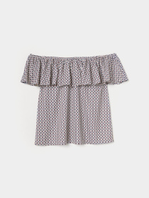 Топ H&M модель 6150478sdm_Комбинированный Фото