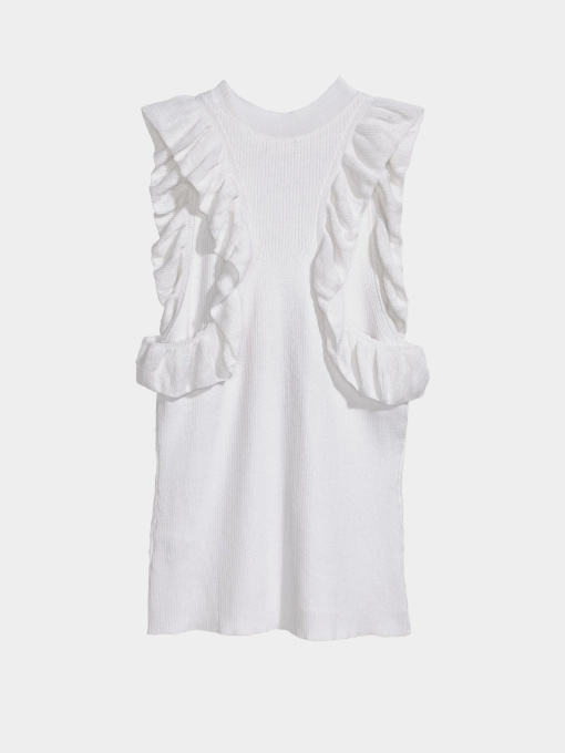 Майка H&M модель 5075336RP21_белый Фото