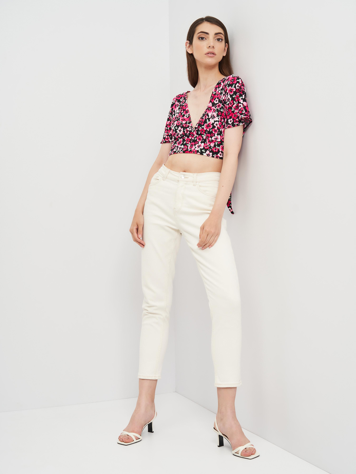 Топ H&M модель 8322781sdm_Комбинированный Фото