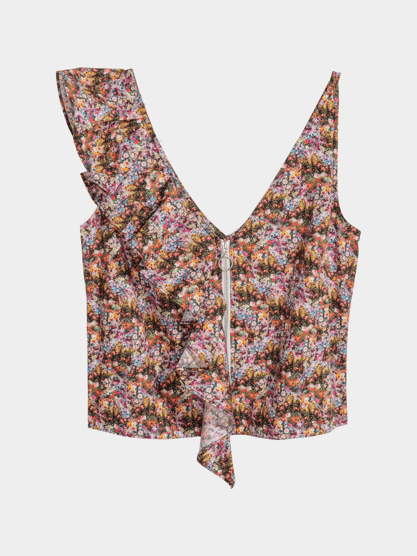 Топ H&M модель 5512186RP12_Комбинированный Фото