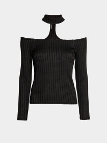 Лонгслів H&M модель 4231074RP2_черный Лонгслів H&M модель 4231074RP2_черный Фото