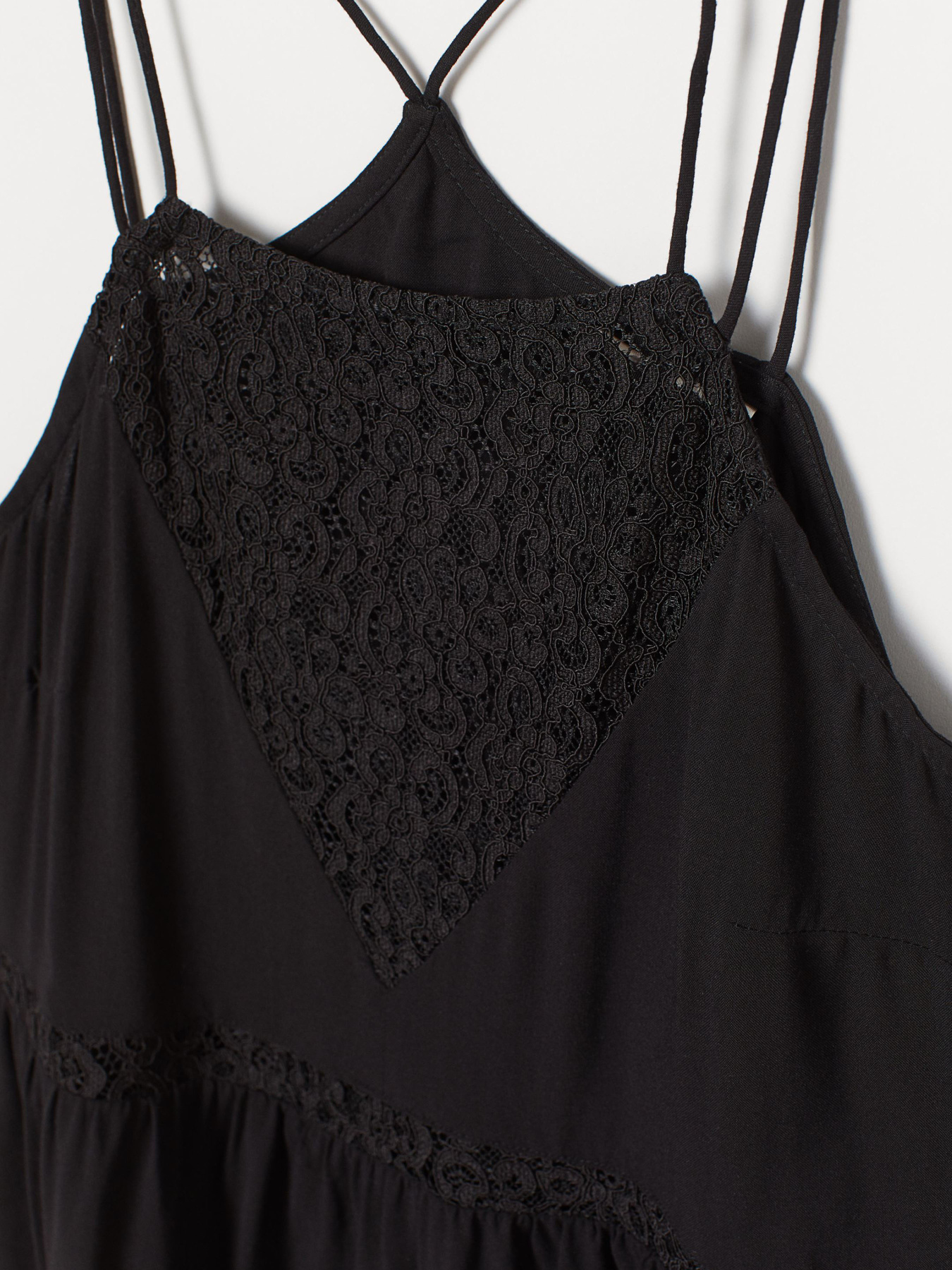 Майка H&M модель 7538520RP5_черный Майка H&M модель 7538520RP5_черный Фото