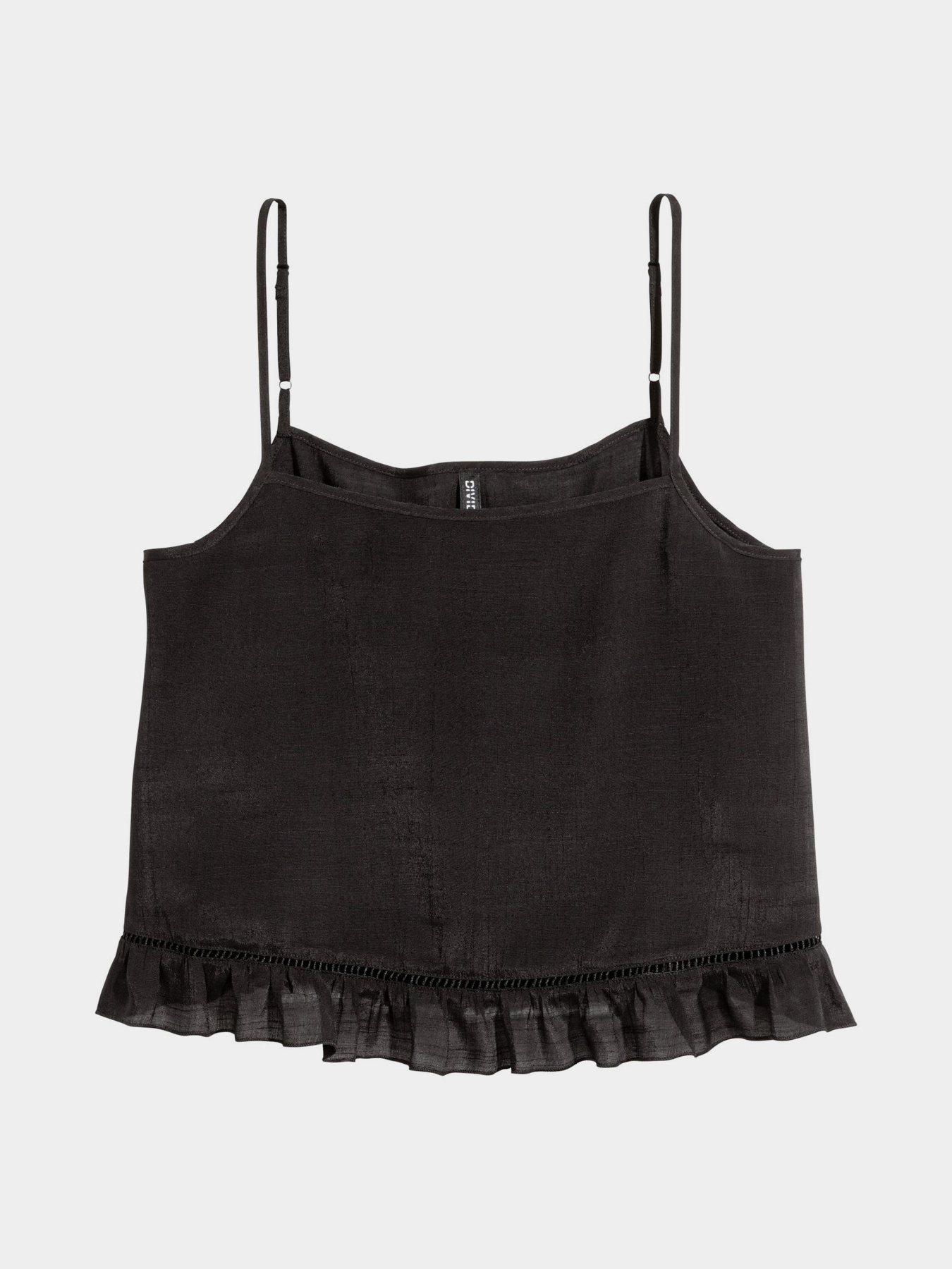 Топ H&M модель 5024565log_Черный Фото