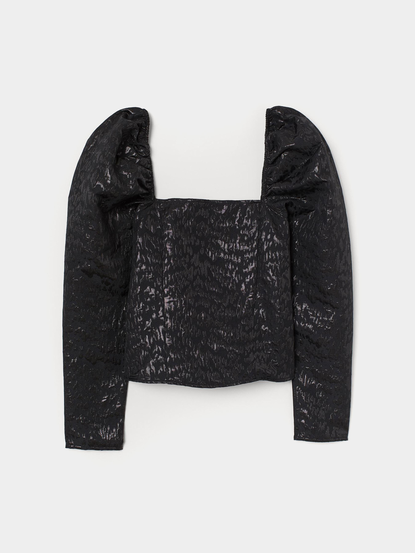 Топ з д/р модель 9272242bar_Черный Фото