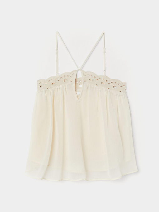 Топ H&M модель 7685039log_Молочный Фото