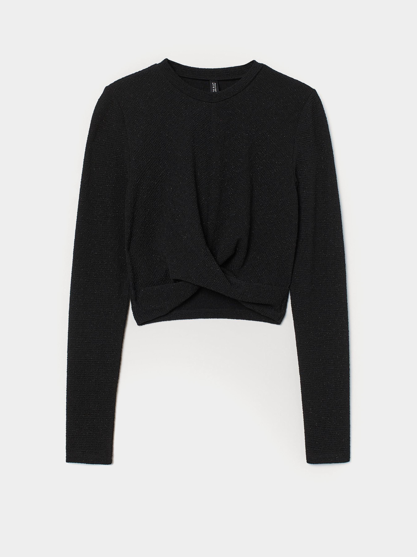 Топ H&M модель 9304782Bbar_Черный Фото